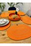 Jute Straw American Serving Oval Platter and Basket Set of 7 - 3