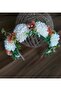 Floral Crown, Bridal Crown, External Shooting Crown, Maternity Crown, Henna Crown, Engagement Crown - 2