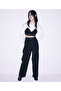 Black Woven Blouse - 5