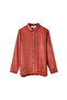 Woven Brick Color Shirt - 3