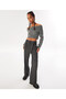 Gray Woven Trousers