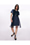 Anthracite Tulle Detailed Dress - 5