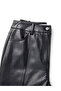 Leather Black Trousers - 5