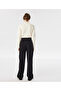 Black Woven Trousers - 8