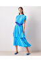 Blue Woven Dress - 2