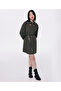 Khaki Woven Dress - 3