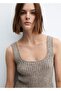 Ribbed suspender blouse - 7