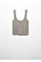 Ribbed suspender blouse - 3