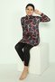 Girl's Full Covered Swimsuit Girl's Long Sleeve Swimsuit Tights Swimwear - 9