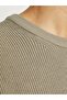 Rundhals وStrickpullover Rundhals وEinfarbig Strickpullover - 6