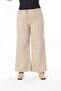 Wide Leg Gabardine Trousers - 7