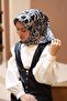 وشاح حرير من قماش التويل 11419-40 - 3