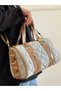 Justpolo Women's Stone Cylinder Model Hand And Shoulder Bag Tm4085cylinder - 6