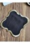 6 Wide Wrapped Embroidered Coffee Cocktail Serving Napkins - 3