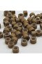 Silicone Hair Extension Beads Caramel (No.8) - 500 Pieces