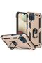 Samsung Galaxy A12 / M12 Compatible Case Zore Vega Tank Cover with Ring Stand - 3