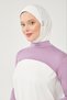 Fisherman Collar Neck Gaiter with Sleeves Lilac