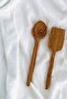 Wooden Spoon Wooden Spoon Wooden Spatula Serving Spatula Presentation Set Tablespoon Olive Wood - 2