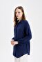 Regular Fit Shirt Collar Basic Plain Viscose Long Sleeve Shirt Tunic D2613Ax24Au - 3