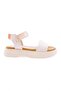 Women's Thick Strap Sandals Beige 59363138