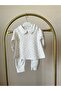 Floral Patterned Cotton Baby Girl 2-Piece Set - 6