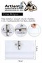 Staff Transparent Name Badge with Pin and Latch 25 Pcs Pvc Lapel Card Holder Identity Protection Bureau Office Ok - 2
