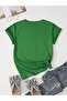 Large Size Women's Basic T-shirt - 2