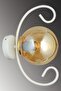 White Butterfly White Glop Glass Modern Sconce - 2