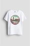 England London London City Painting Collection Design Printed Text Unisex Kids T-shirt