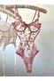 Robin Pembe Bodysuit - 3