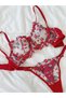Tuberose Red Underwire Set - 5