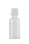 30 ml White Bottle Glass - Leak Proof, Transparent Lock, 1 Piece