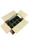 500 ml Green Olive Oil, Round Empty Glass Bottle with Locking Cap and Hooded , 15 Pieces - 5
