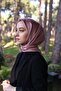 وشاح حجاب كريستال عادي مقاس 95 × 95 سم - 2