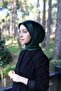 وشاح حجاب كريستال عادي مقاس 95 × 95 سم - 2