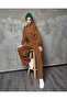 Zippered Collar Knitwear Tracksuit Set - 5