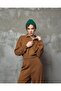 Zippered Collar Knitwear Tracksuit Set - 2