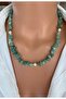 Pearl & Natural Stone Necklace