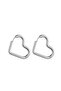 316L Stainless Steel Heart Earrings Non Darkening Anti Allergic Earrings - 4