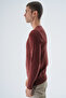 Tan Men's 100% Cotton Crew Neck Knitwear Sweater Trist-1194 - 5