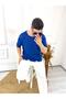 Ripped Detail T-Shirt Laser Cut T-shirt - 7