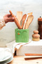 Nordic Countertop Upright Spoon Holder Green - 2