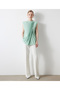Green Woven Blouse - 5