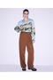 Brown Woven Trousers