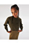 Khaki Woven Dress - 6