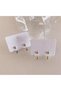 Stylish Drop Steel Earrings - Tarnish Resistant, Antiallergic - New Fashion Gold Plated - 6