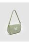 Butterfly Printed Green Girl's Shoulder Bag - 2