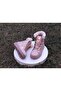 Girl's Colorful Non-Slip Zippered Boots with Furry Inside the Sole - 4