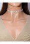 Women's 2 Rows Waterway Eye-Catching Sea Breeze Choker Necklace