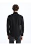 Slim Fit Long Sleeve Oxford Men's Shirt - 5